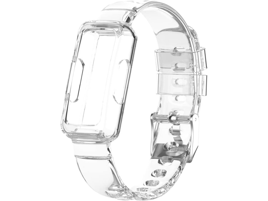 Correa de repuesto transparente para reloj inteligente, compatible con correas de lujo para uso diario Gokoco