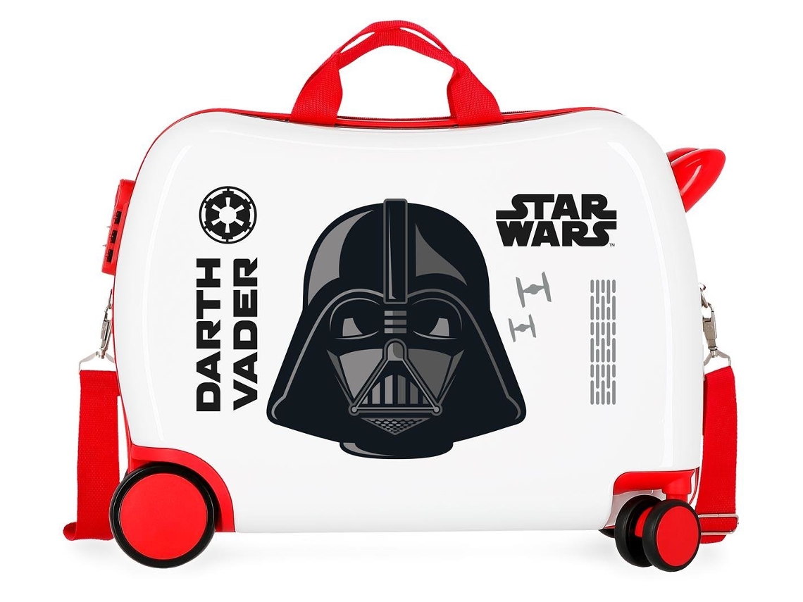 Maleta Andador para Niños STAR WARS Darth Vader (34 L - Blanco)