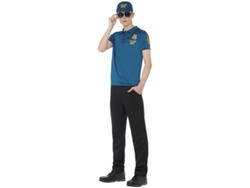 Disfraz de Hombre DISFRAZZES Policía Com Camiseta, Gorra Y Gafas (Talla: S)