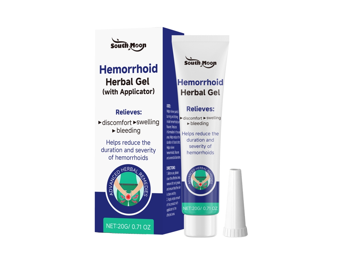 Gel perianal herbal calmante