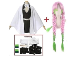 Fantasía De Cosplay Kimono Kanroji Mitsuri Demon Slayer Kimetsu No Yaiba Adultos Y Niños Disfraz De Halloween Femenina Kisatsutai