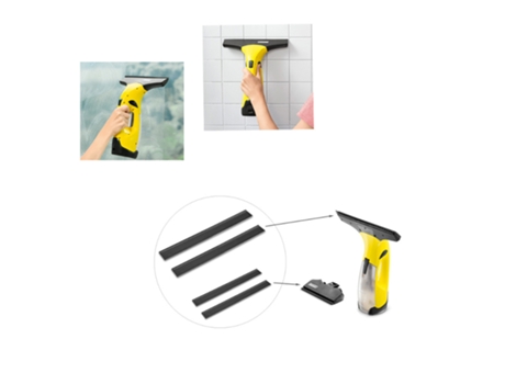 Accesorio Aspiradores KARCHER Tira de labios de vidrio para ventana de 2 piezas wv1 250 mm tirador de ventana wv2 wv5 170280 mm