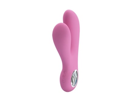 Vibrador Canrol Usb Silicona Rosa Suave PRETTYLOVE