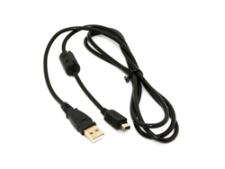 Cable De Datos Usb Negro De 12 Pines Para Cámaras Digitales Olympus Cb-usb5 Y Cb-usb6, 1,5 M