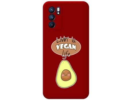Carcasa Oppo Reno 6 5G TUMUNDOSMARTPHONE Silicona Líquida Dibujos Rojo