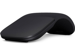 Ratón MICROSOFT Arc Mouse (Bluetooth - Productiva - 1000 dpi - Negro)