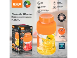 Exprimidor eléctrico de gran capacidad con vaso de viaje, 18,000 RPM, elimina la pulpa de la fruta. Mdug (naranja)