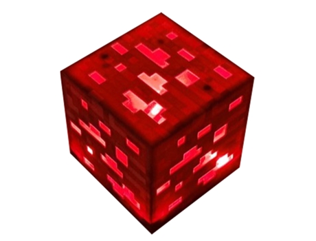 Lámpara decorativa de juguete Recargable Roja