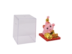 Gran Gato Solar Rosa De La Suerte Con Brazo Que Saluda, Decorativo Para La Oficina, La Ventana O El Salpicadero Del Coche.