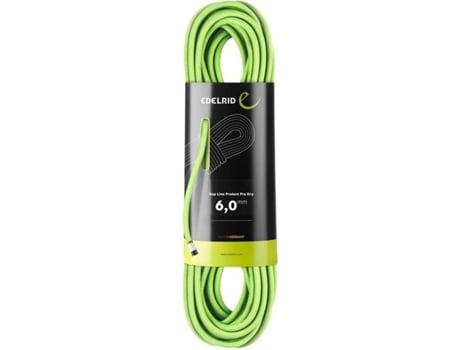 Cuerda De Escalada EDELRID Cordas Rap Line Protect Pro Dry (Verde - 70 m)