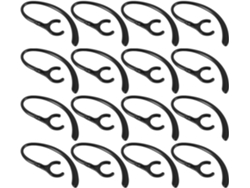 Paquete De 30 Ganchos Giratorios Negros De 9 Mm Para Auriculares Inalámbricos.