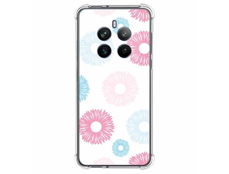 Funda Diseño Flores para Realme 12 Pro 5G / 12 Pro Plus 5G TUMUNDOSMARTPHONE Silicona Multicolor