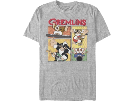 Camiseta Unisexo DEEPSTONE Rock Band Gremlins brezo atlético (L)