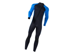 Traje De Mergulho Masculino De Neoprene 3mm Integral Manga Longa Adulto One Piece
