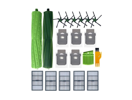 Acessórios de Aspirador Para S9 9150/S9+ Plus 9550, filtro Hepa para polvo, cepillo lateral, bolsa principal para polvo, repuestos