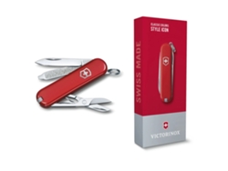 Canivete Swiss VICTORINOX Swiss Army Knife Classic Red Style Icon Color Collection