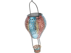 Farol Solar Colgante Para Jardín, Iluminación Exterior Portátil De Hierro Luminoso