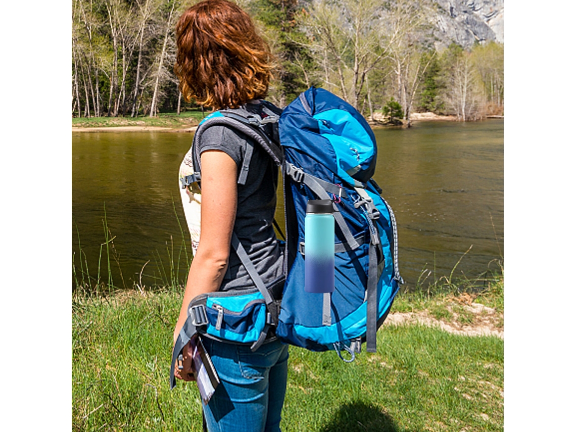 5pcs Carabiner De Alumínio Com Mola Gancho Para Camping Hiking Outdoor Acessórios