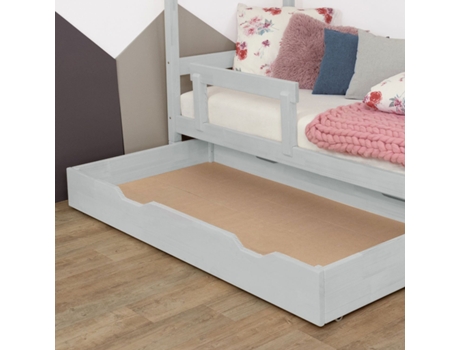 Cajón de cama BUDDY 90 x 160 - BENLEMI gris claro