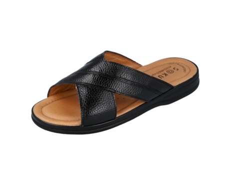 5380.2 Sandalias con tapa de cuero para hombre 41 BUBBLE BOBBLE