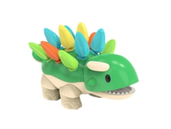 Brinquedo Dinossauro Habilidade Motora Fina Coordenação Olho-mão Sensorial Infantil
