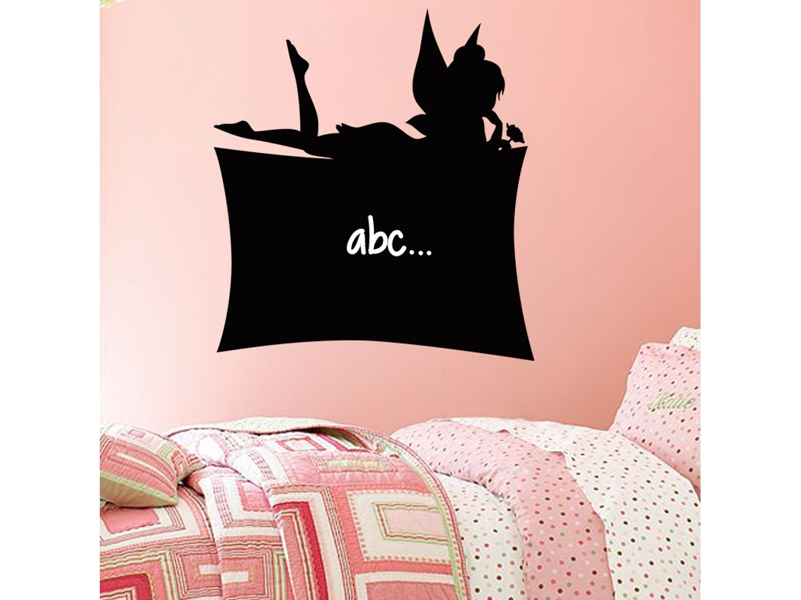 Pegatina de Pared de Ardósia Silueta de Hada AMBIANCE STICKER