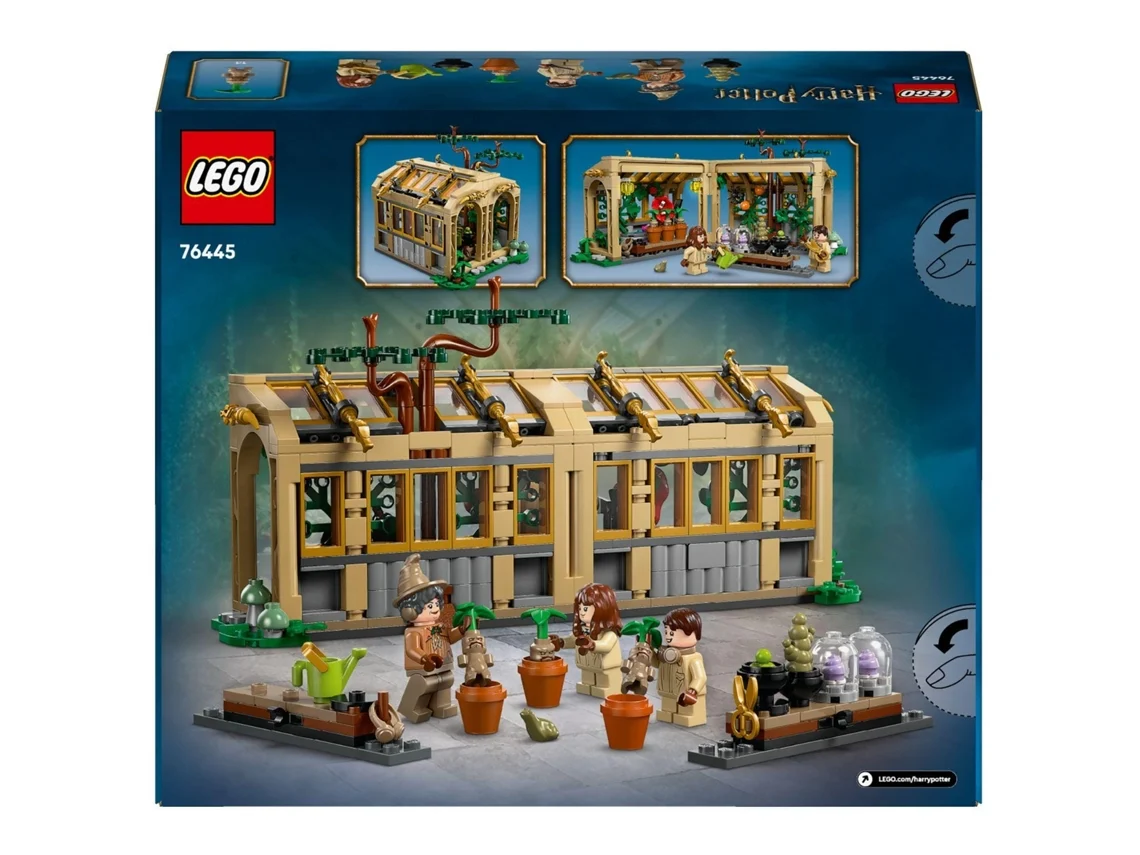 LEGO Harry Potter: El Castillo de Hogwarts™ - Clase de Herbología 76445 (377 piezas)