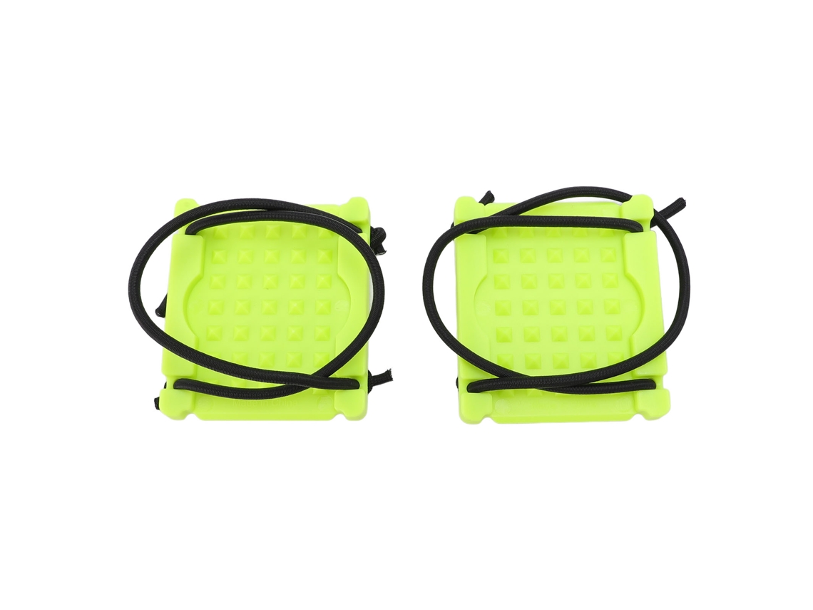 2 Discos De Lastre Para Buceo Con Cinturón De Liberación Rápida, Material De Primera Calidad, Color Amarillo Fluorescente.