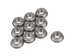 10 Rodamientos De Bolas Miniatura Con Brida F688zz De Acero Con Doble Blindaje De 8x16x5 Mm