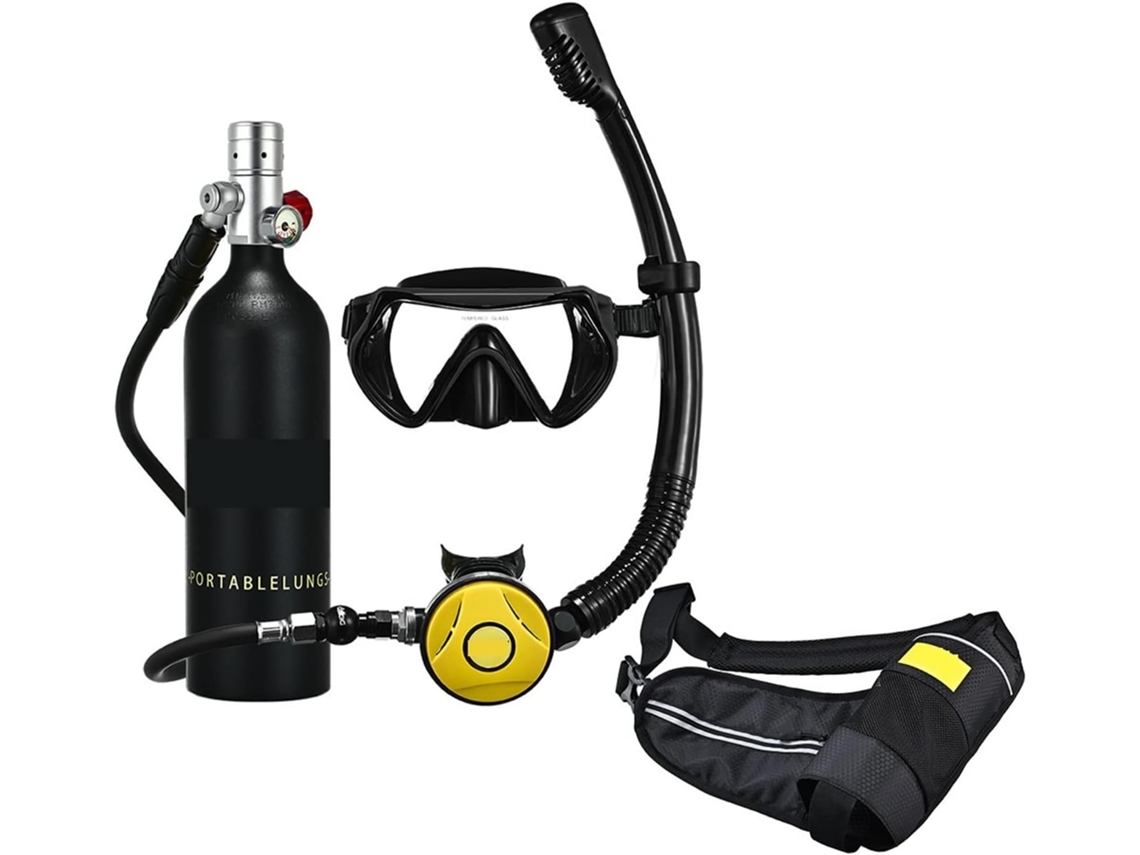 Mini Botella De Buceo, Tubo De Snorkel, Rebreather, Equipo Portátil De Apnea