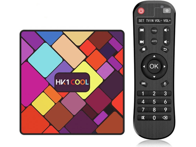 Box Smart TV WECHIP HK1 Cool (Android Full HD 4 GB RAM WiFi