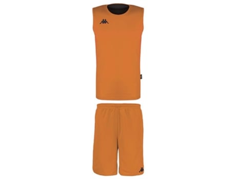 Equipo Completo Unisex KAPPA Cairosi Naranja para Baloncesto (5 Años)