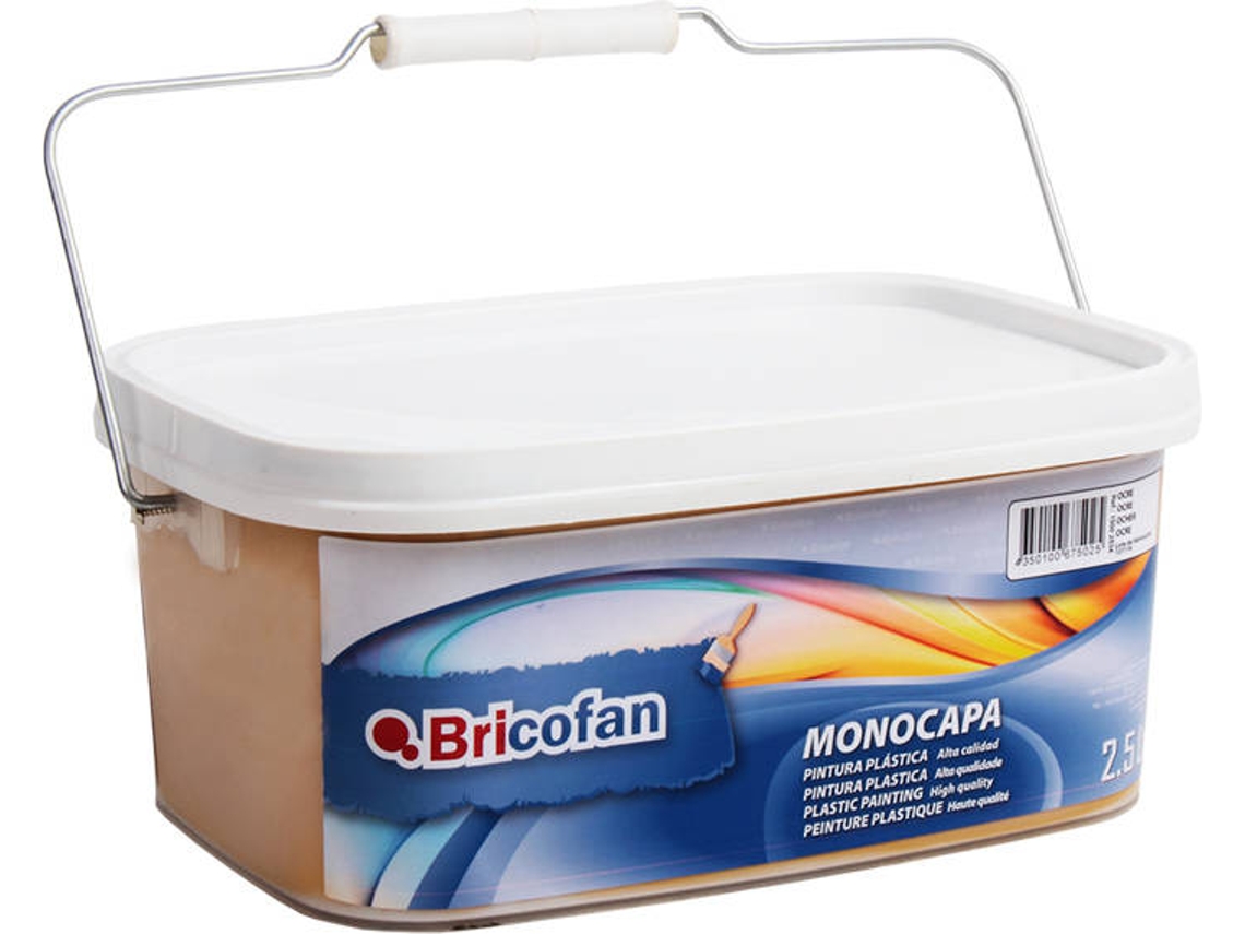 Pintura Plástica Monocapa COFAN Ocre (2.5 L)
