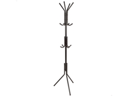 Perchero de pared Max Home de metal de 45 x 40 x 170 cm con 12 colgadores
