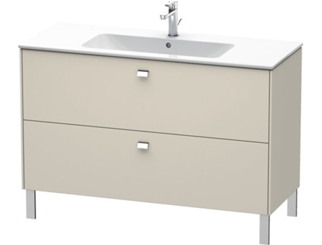 Mueble de aseo DURAVIT Brioso de pie 122,0 x 47,9 cm con 2 extraíbles incl. hueco para sifón y delantal para lavabo ME by Starck 233612