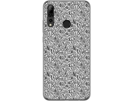 Carcasa Huawei P Smart + Plus 2019 TUMUNDOSMARTPHONE Letras Multicolor