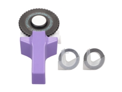 Máquina De Etiquetado Embosser Mini Portátil Manual Ergonómica Con Cintas Para Scrapbooking Diy Morado