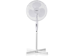 Ventilador de Pie NEDIS FNST10CWT40 (45 W - Diámetro 40 cm)