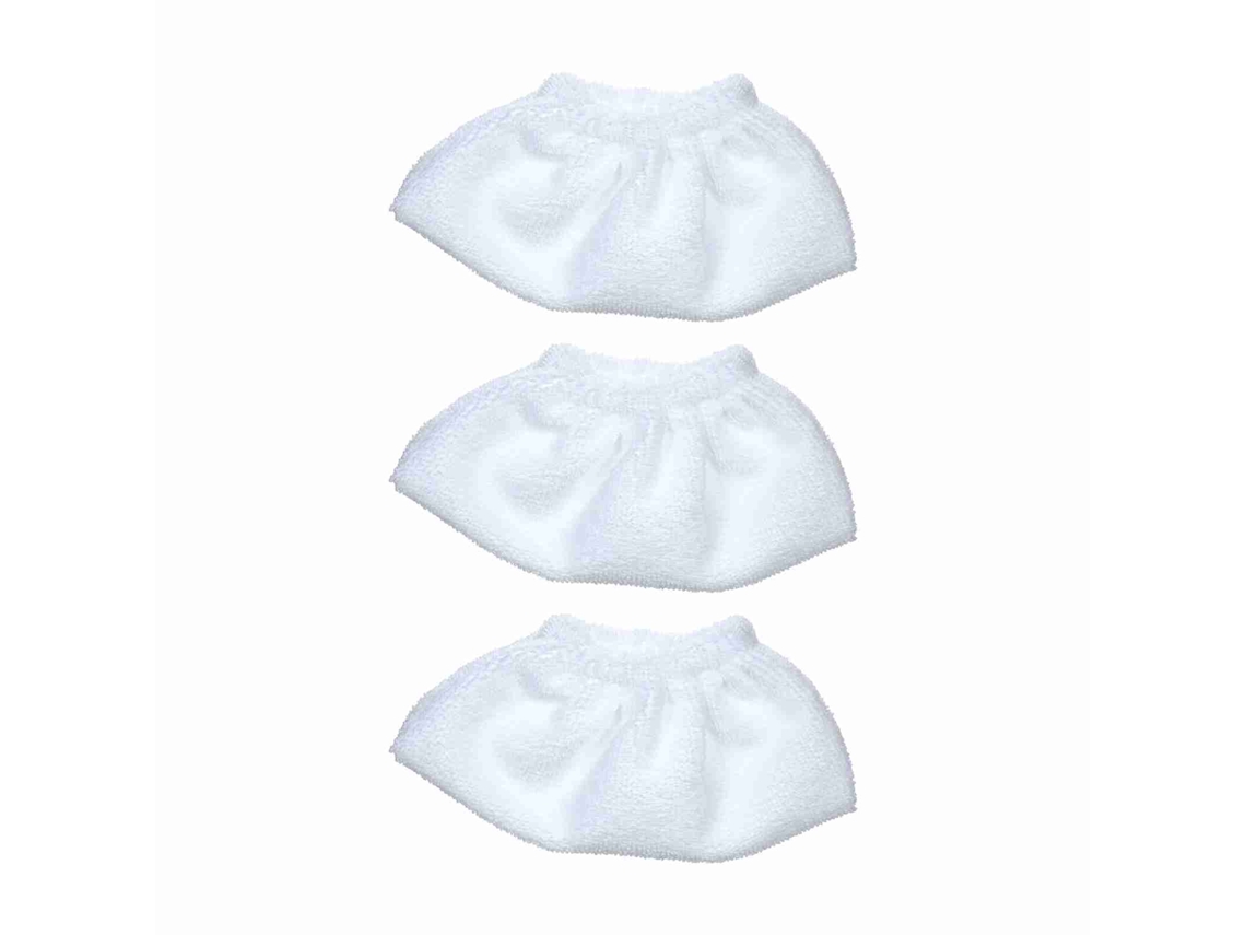 Paquete De 3 Fundas De Tela De Repuesto Para Accesorios De Limpieza Karcher Sc2 Sc3 Sc4 Sc5