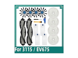 Para robot aspirador 3115 / EV675: cepillo lateral principal, filtro HEPA, mopa, paño, accesorio de repuesto