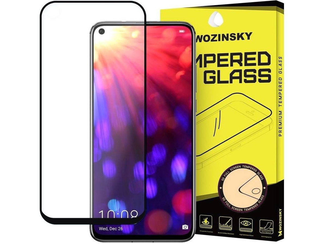 Protector Cristal Templado Huawei Honor 20 Pro Lmobile Full Cover Negro