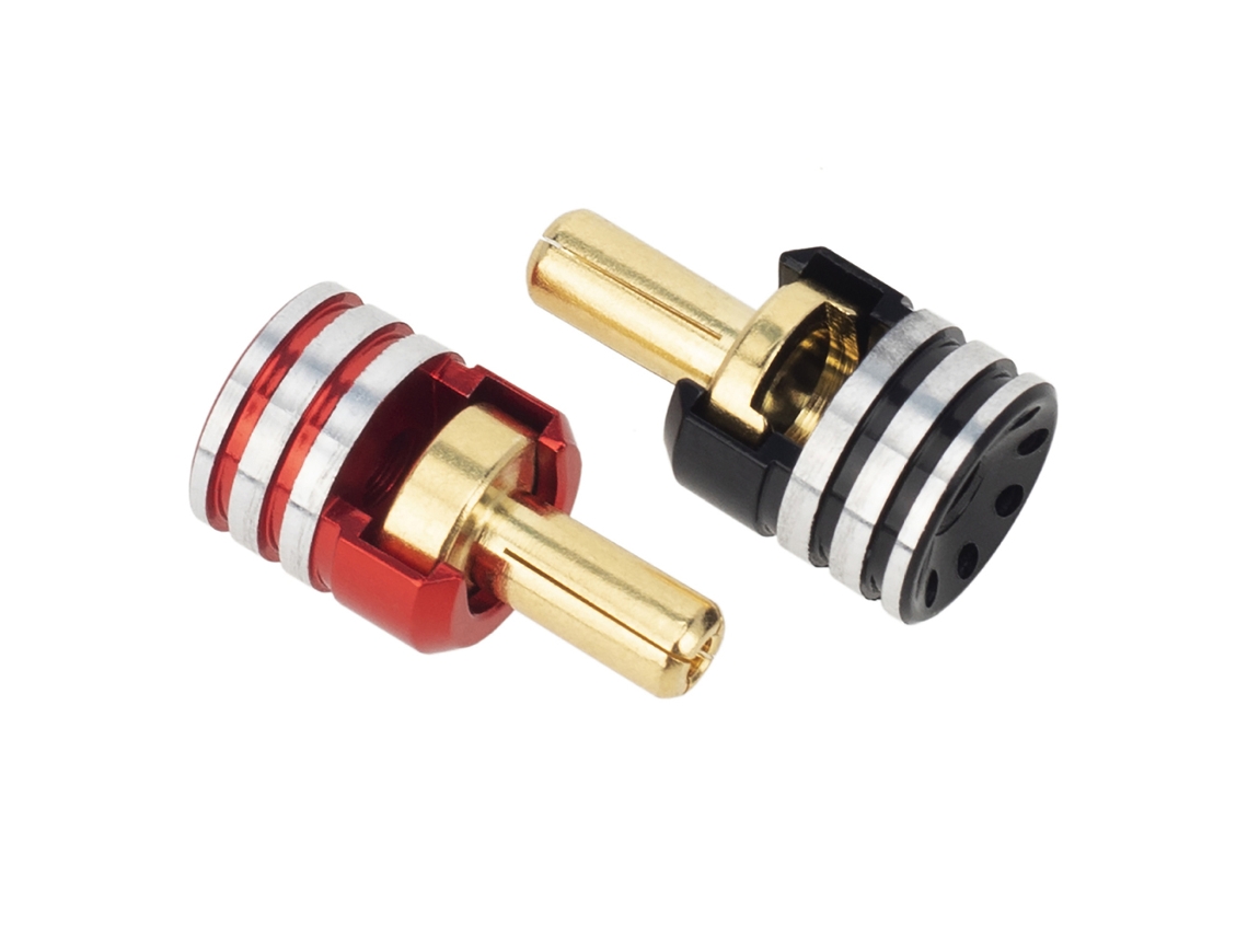 4 Tapones Disipadores De Calor Para Baterías Con Balas De Latón De 5 Mm Para Coches Teledirigidos Todoterreno A Escala 1/10