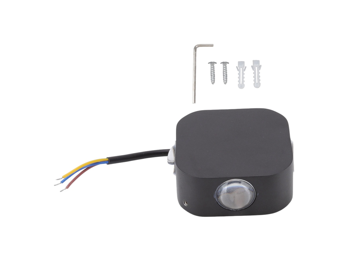 Lámpara De Pared Luminosa 4 Lados Con Doble Cabezal, Resistente Al Agua, Led, Luz Blanca, Innovadora