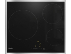 Placa de Inducción MIELE KM 7200 FR (Eléctrica - 57.4 cm - Inox)