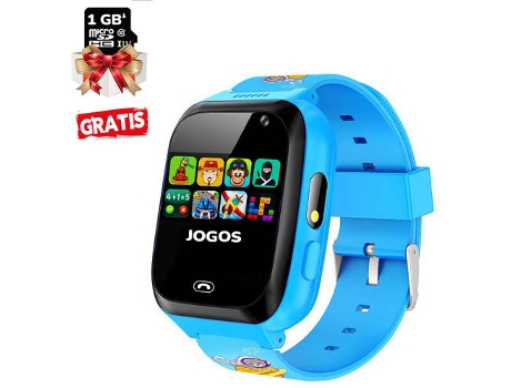 Smartwatch de Juego y Llamadas para Niños SPOTYKIDS (Azul)