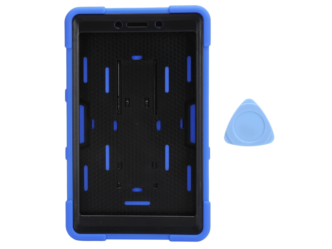 Fundas suaves y ligeras para tablet en varios colores, protección para Galaxy Tab A azul claro dorado