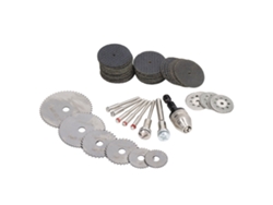 Kit De Discos De Corte Rotativos Con Cuchillas Hss Para Madera, Metal Y Plástico.