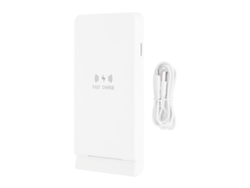 Aetheria Cargador Inalámbrico Plegable Vertical H1 15w Rápido para Ios Xiaomi Huawei Blanco