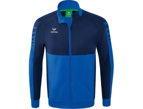 Chaqueta para Niños ERIMA Worker Six Wings (Azul y Azul - 10 Años)