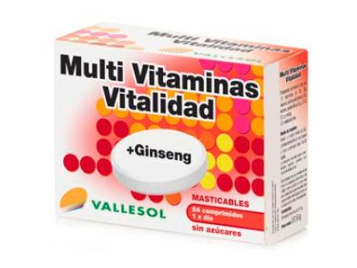 VALLESOL VALLESOL Multivitaminasginseng 24Comp